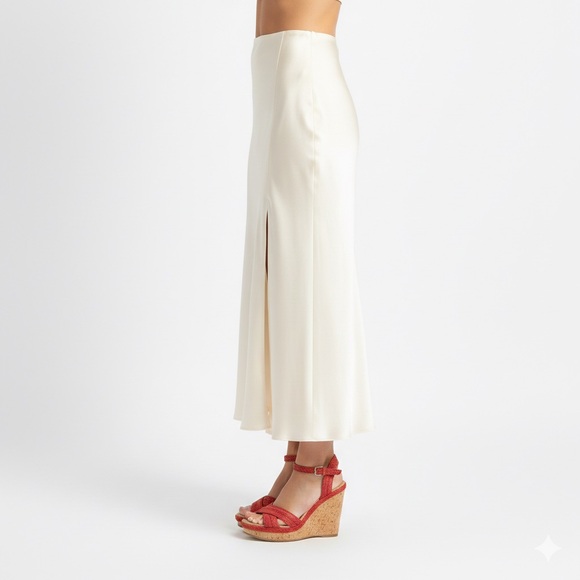 STUART WEITZMAN Minx Espadrille Cork Raffia Red Wedge Sandals 6.5 - Picture 4 of 15